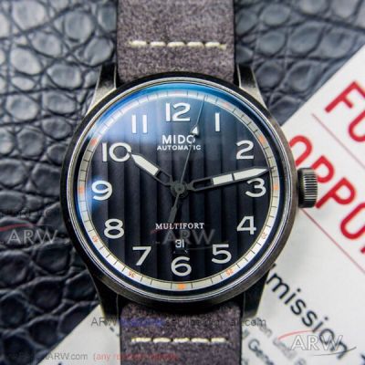 Swiss Replica Mido Multifort Escape Blue Dial 44 MM Automatic Watch M032.607.36.050.00